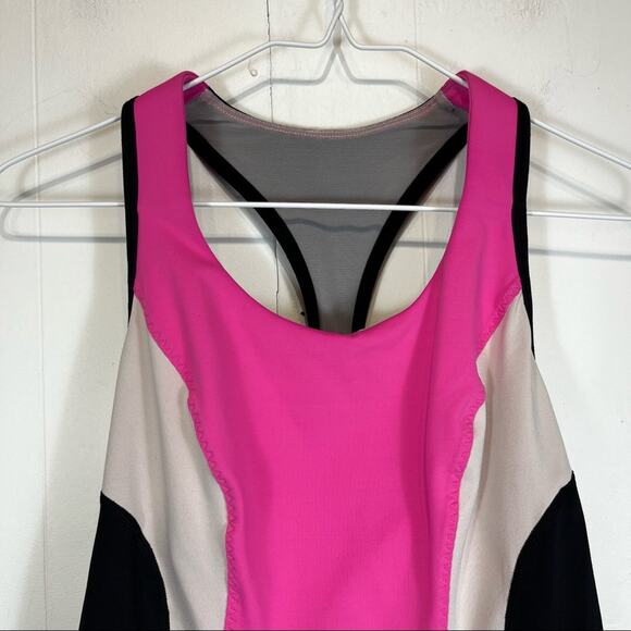 Lululemon Cardio Kick Racerback Tank In Pinkelicious / Parfait Pink / Black - Picture 5 of 5